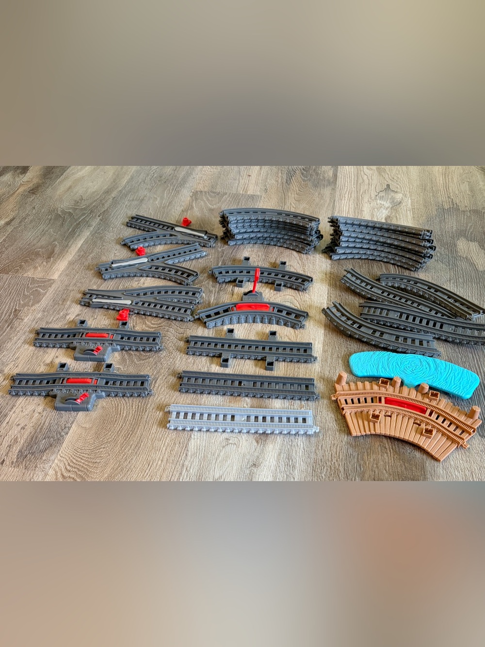 Lot 2013 Thomas Friends Trackmaster Plastic Toy Train Tracks Dock Bridge Water